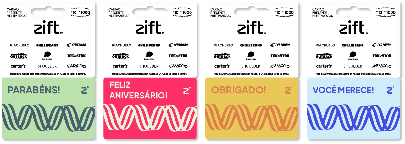 Zift Kit Do aniversário à gratidão: a nova roupagem do Zift Card - Todo